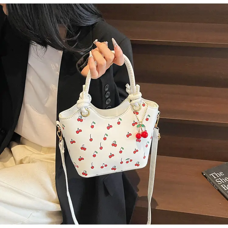 New Trendy Girl's Cherry Printed Shoulder Bag — feature 15