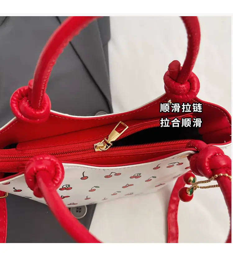 New Trendy Girl's Cherry Printed Shoulder Bag — feature 5