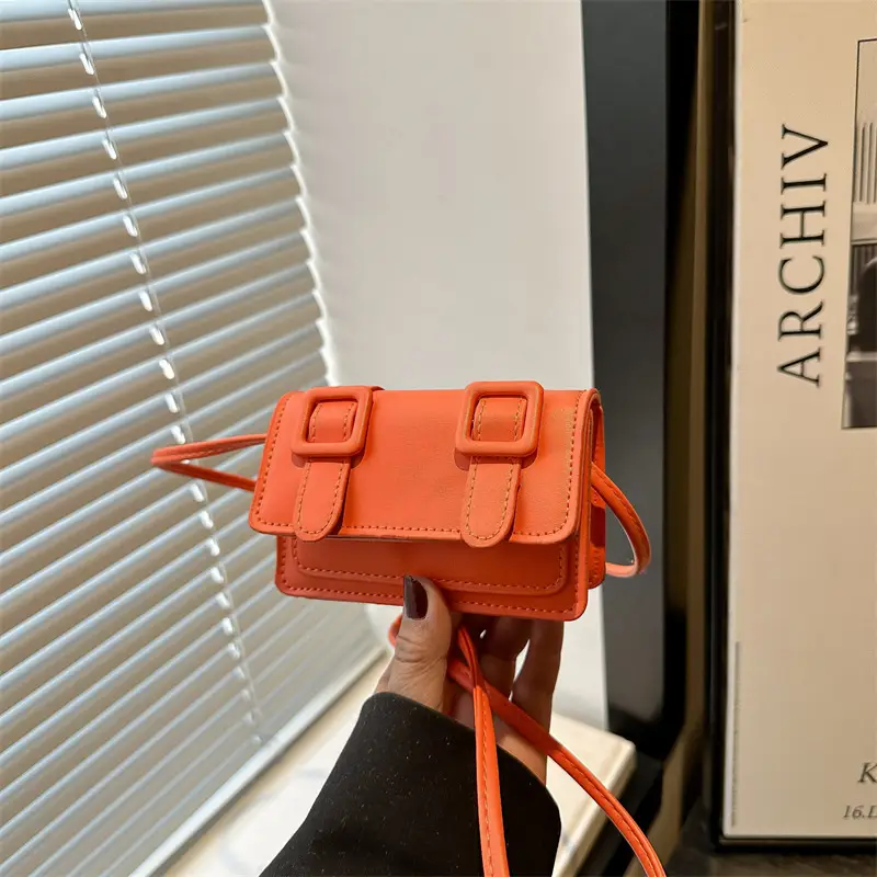 Candy Color Mini Shoulder Bag for Women - Image 10