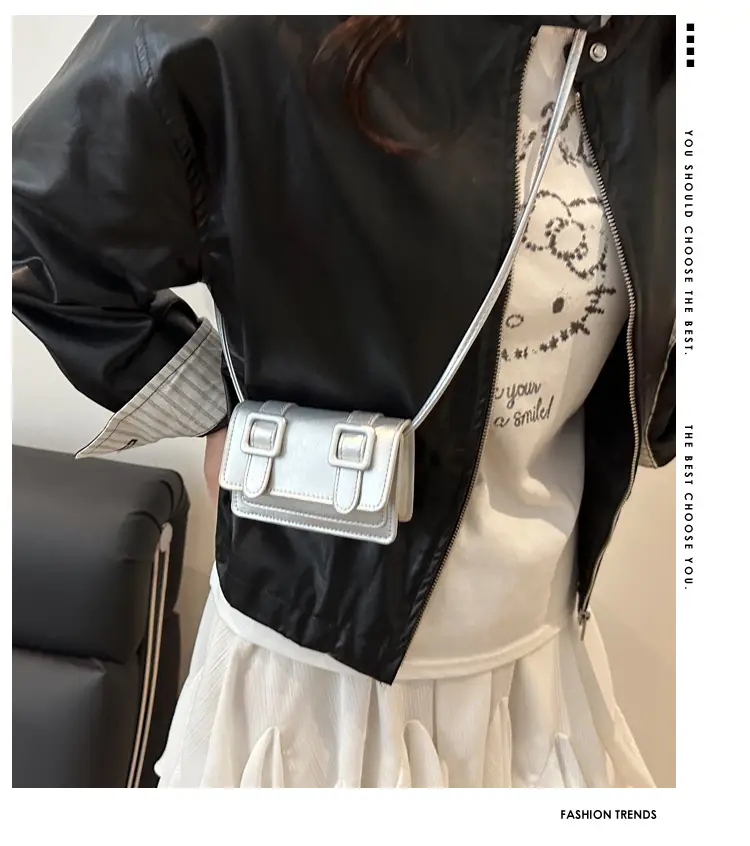Candy Color Mini Shoulder Bag for Women — feature 2