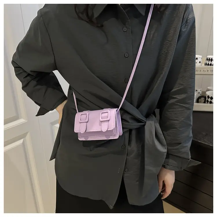 Candy Color Mini Shoulder Bag for Women — feature 27