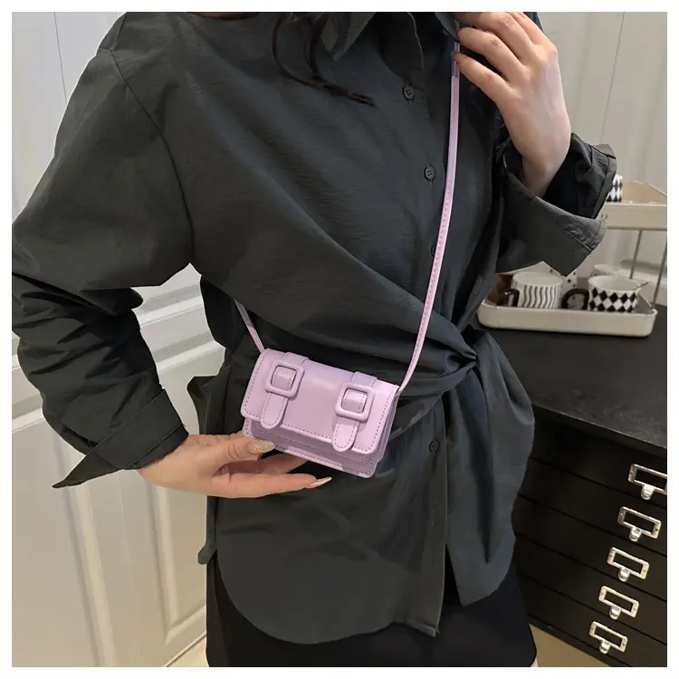 Candy Color Mini Shoulder Bag for Women — feature 28
