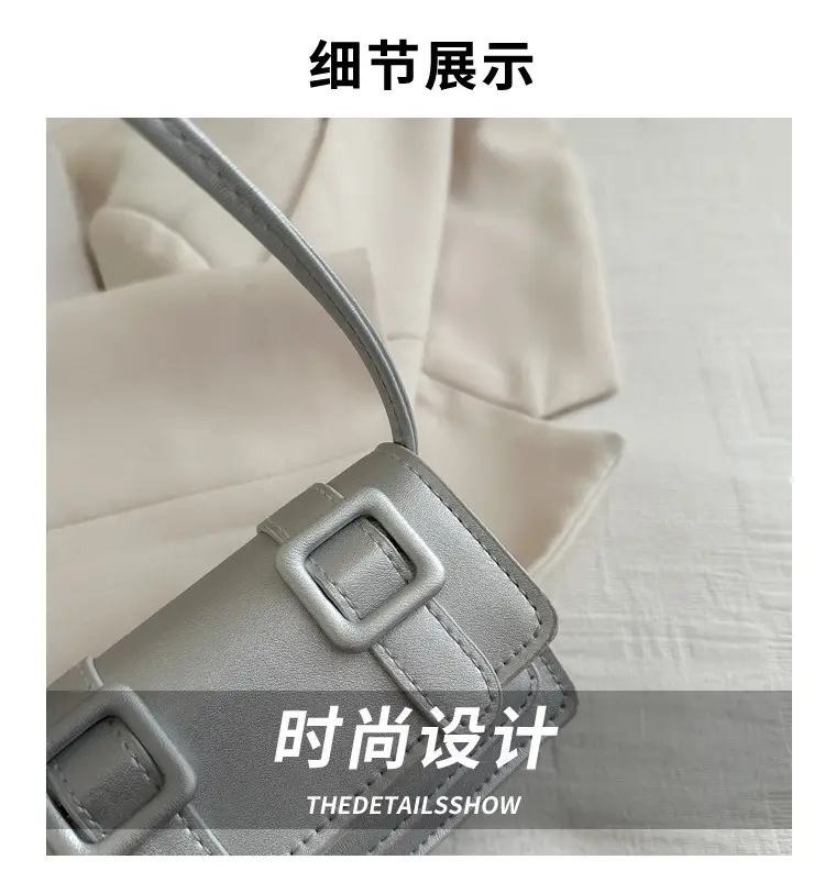 Candy Color Mini Shoulder Bag for Women — feature 4