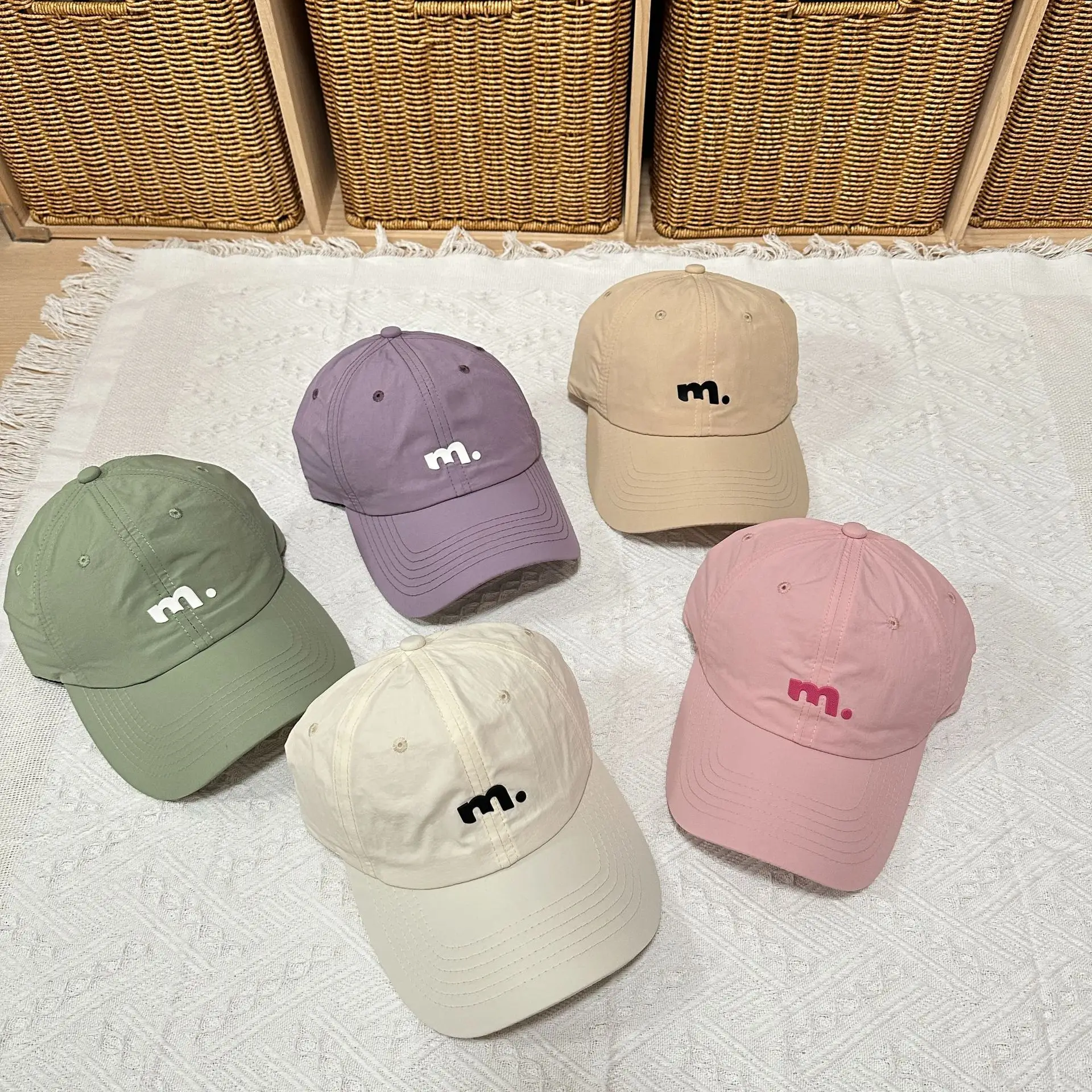 Women 2025 Letter Embroidered Baseball Cap Soft Top Hat — feature 10