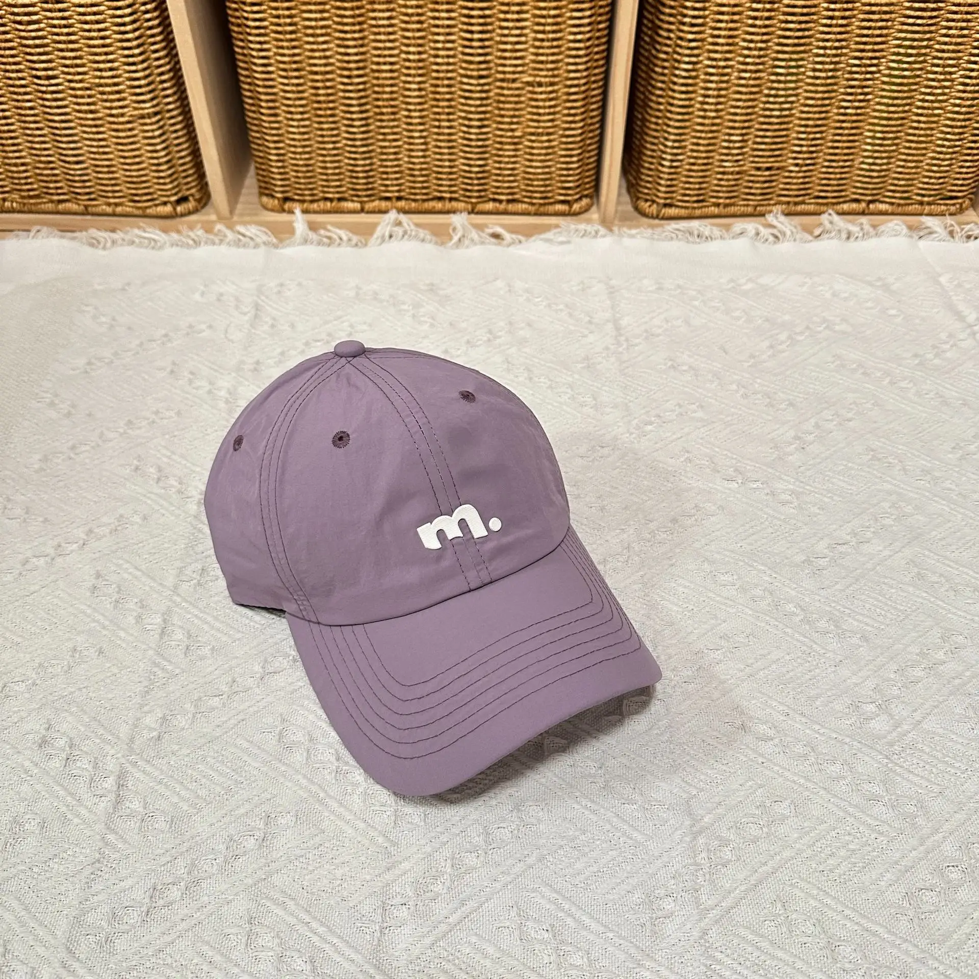 Women 2025 Letter Embroidered Baseball Cap Soft Top Hat — feature 17