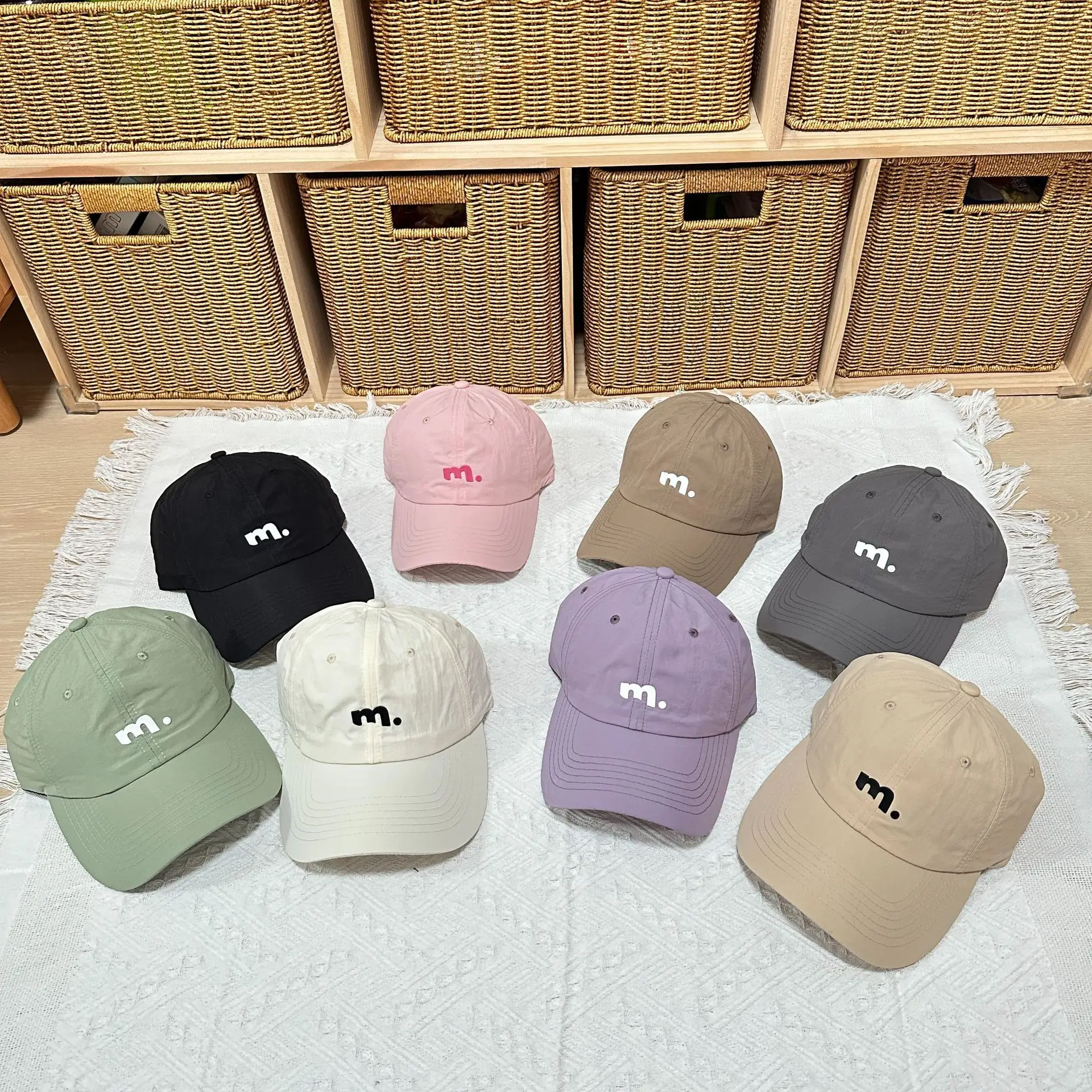 Women 2025 Letter Embroidered Baseball Cap Soft Top Hat — feature 9