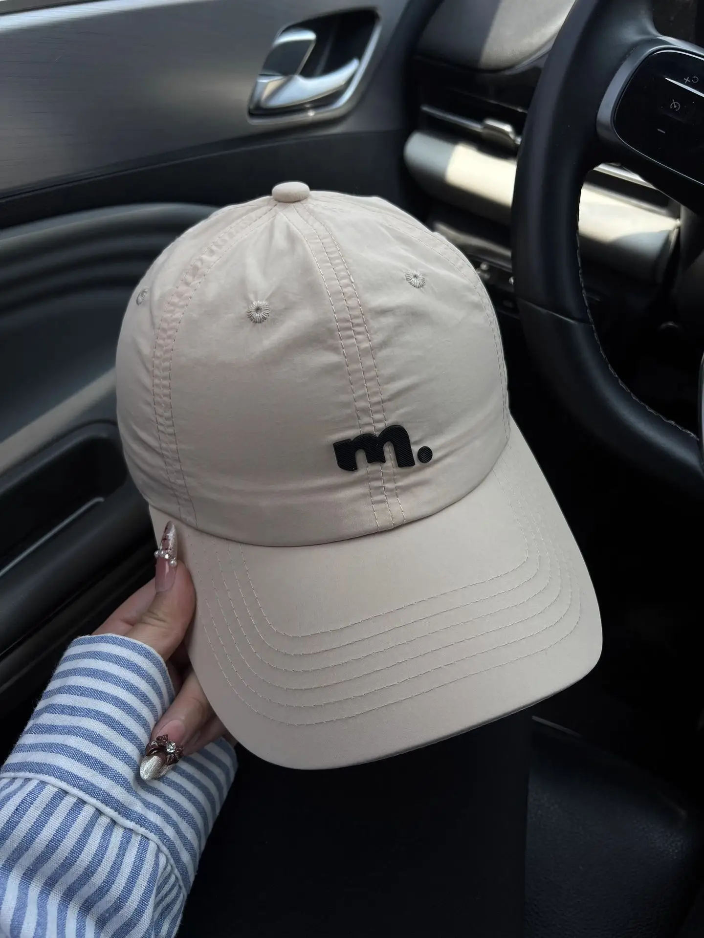 Women 2025 Letter Embroidered Baseball Cap Soft Top Hat - Image 8