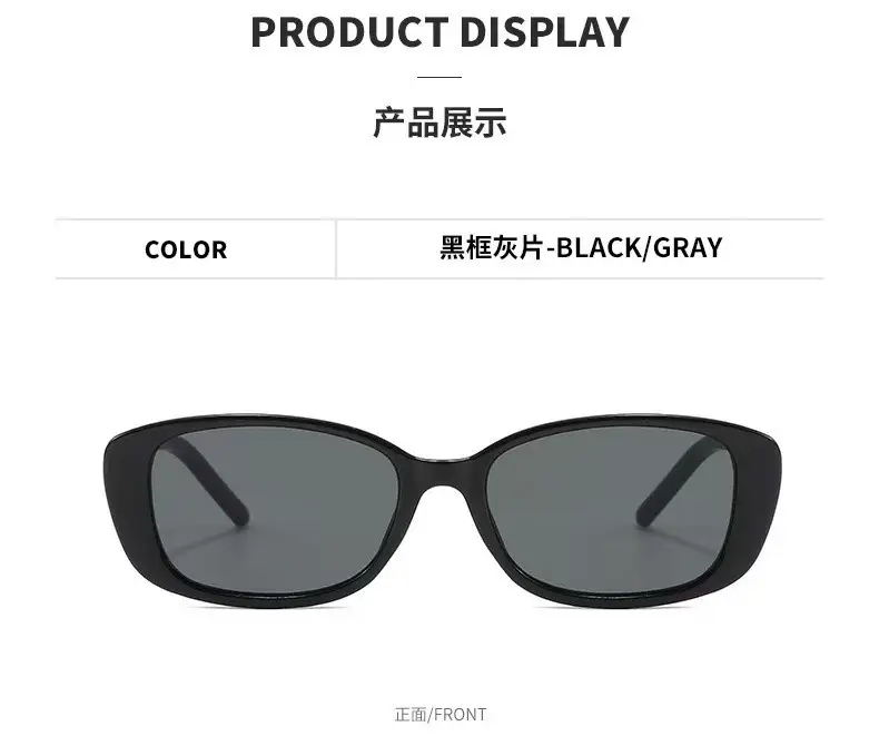Luxury Black Sunglasses for Women Men Fashion Sun Protection — feature 5