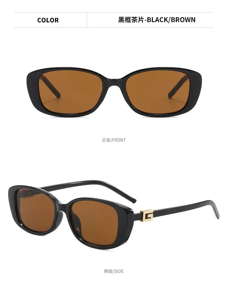 Luxury Black Sunglasses for Women Men Fashion Sun Protection — feature 8