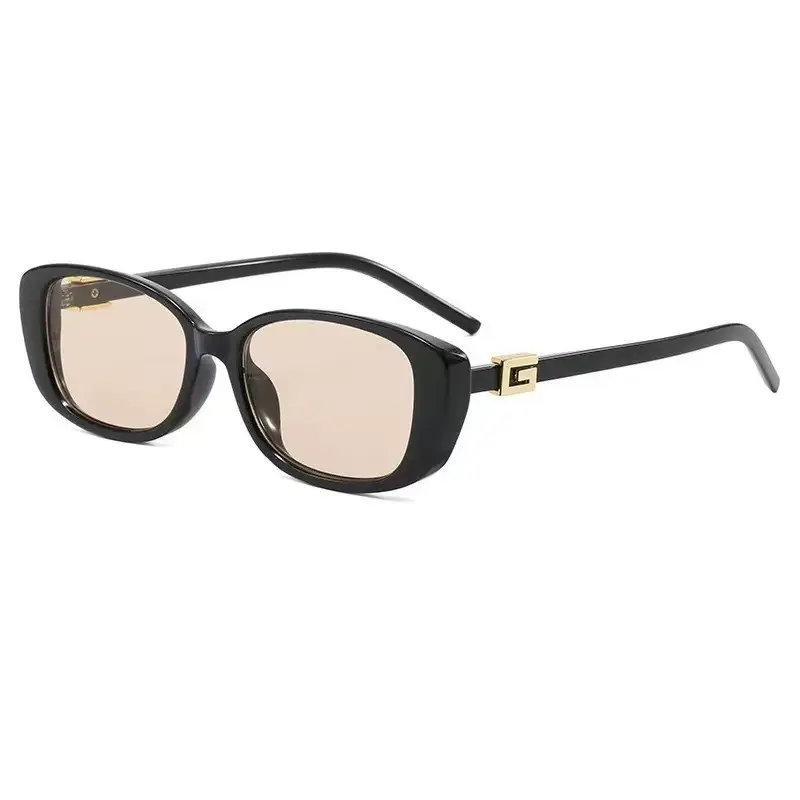 Luxury Black Sunglasses for Women Men Fashion Sun Protection - Image 3