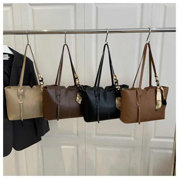 2025 Summer Large Capacity Women's Tan Shoulder Bag — feature 20