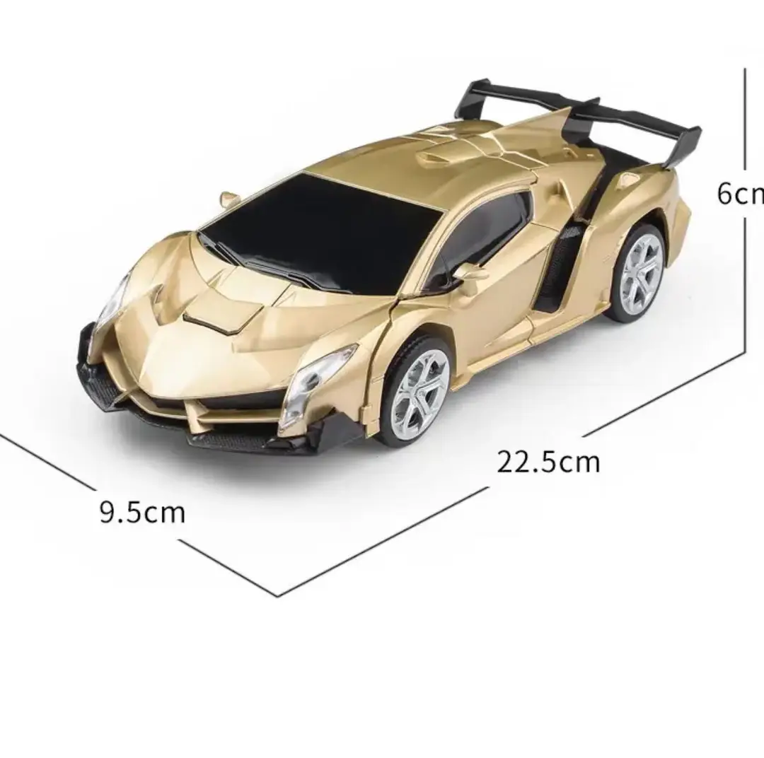 Remote Control Transforming Car Charging Racing Car King Kong Robot Baby Boy and Girl Kidsren's Police Car Toy Gift — feature 12