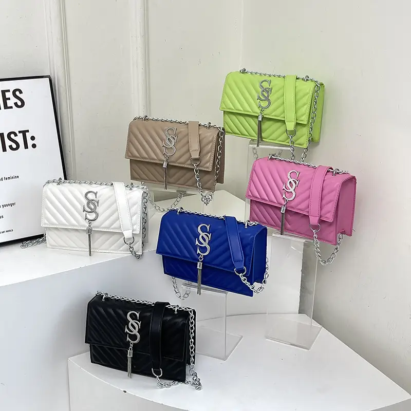 Blue French Trend Crossbody Bag 2025 Summer - Image 10