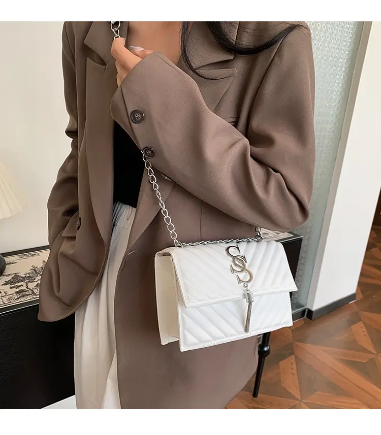 Blue French Trend Crossbody Bag 2025 Summer — feature 2