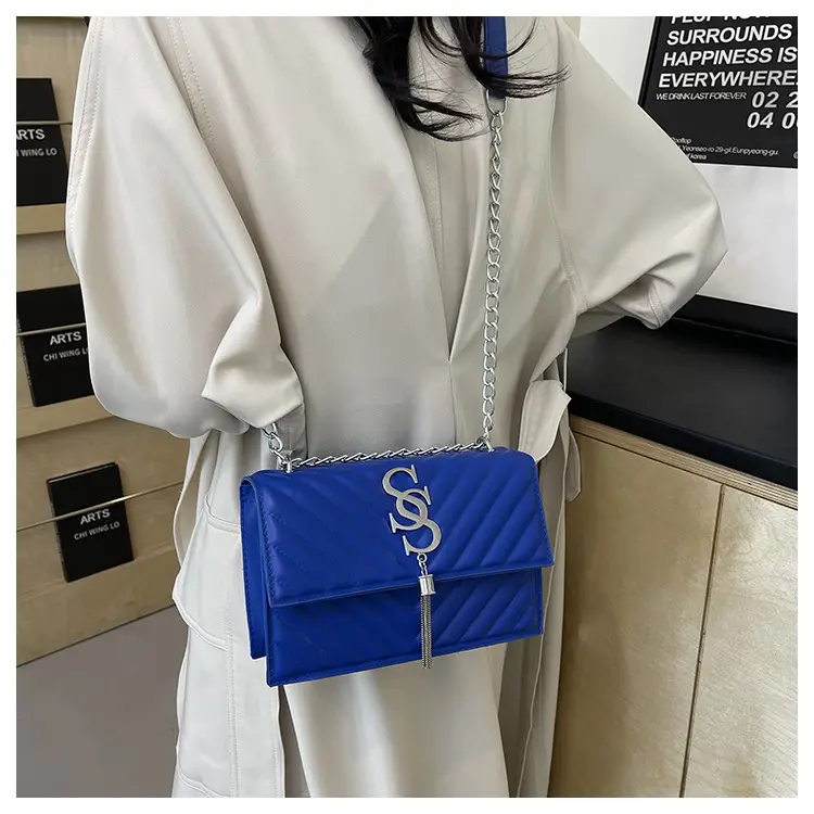 Blue French Trend Crossbody Bag 2025 Summer — feature 23