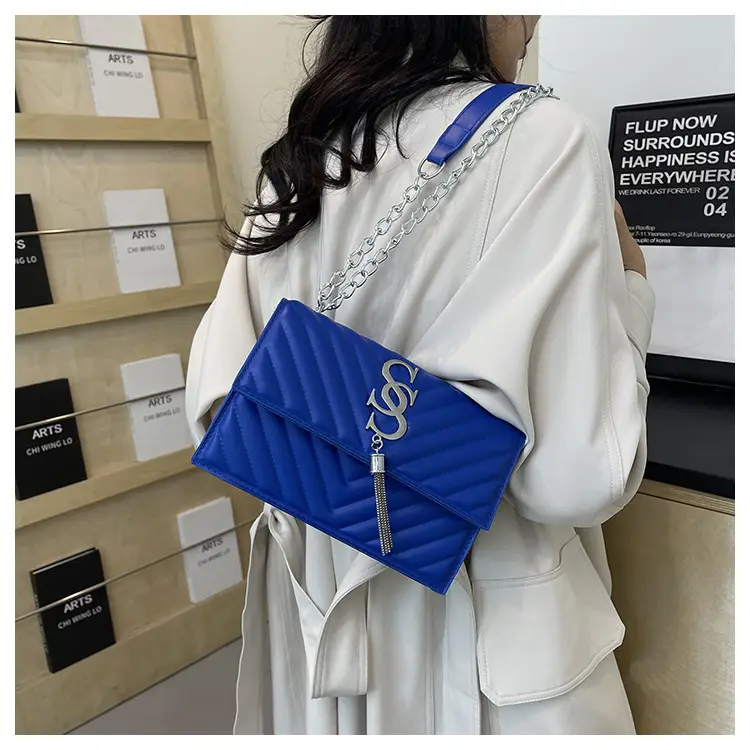 Blue French Trend Crossbody Bag 2025 Summer — feature 24