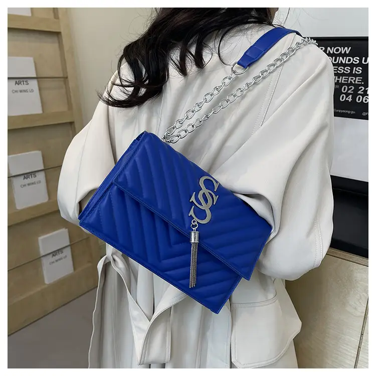Blue French Trend Crossbody Bag 2025 Summer — feature 25