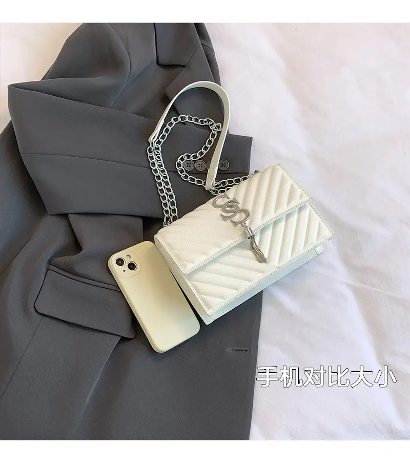 Blue French Trend Crossbody Bag 2025 Summer — feature 6