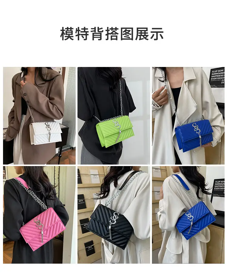 Blue French Trend Crossbody Bag 2025 Summer — feature 8