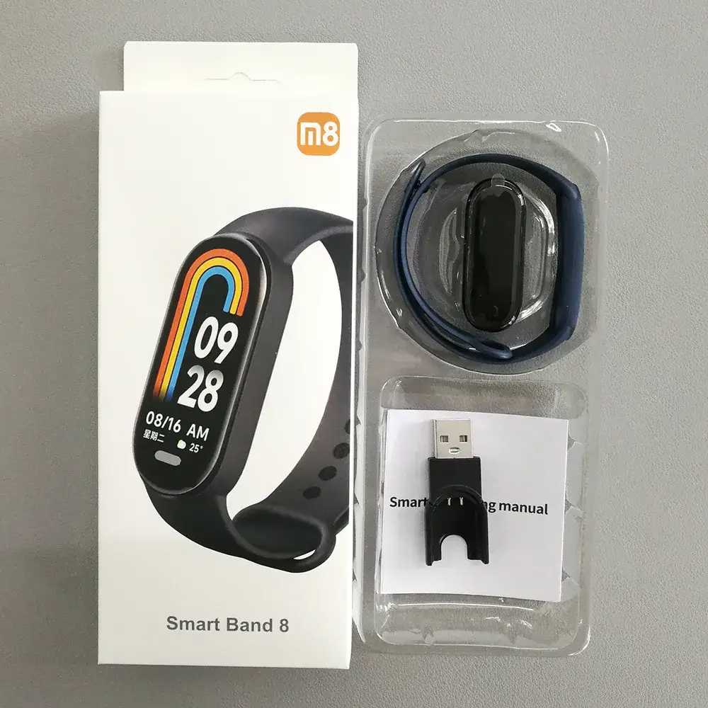 Smart Band B Bluetooth Heart Rate Pedometer with Charging - Image 2
