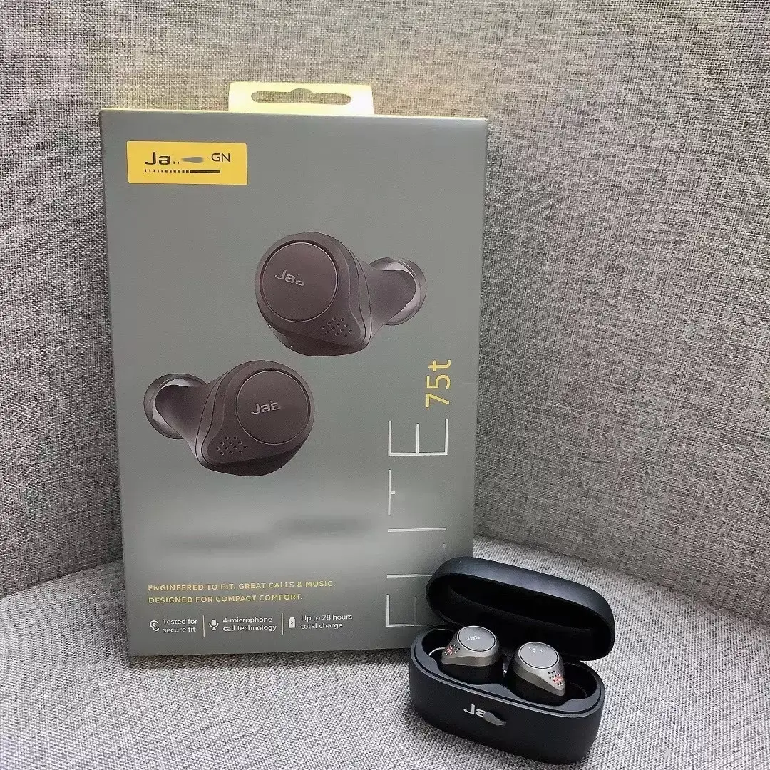 2025 cross-border in stock Elite 75t Bluetooth headset in-ear 5.3 upgraded Bluetooth headset factory outlet