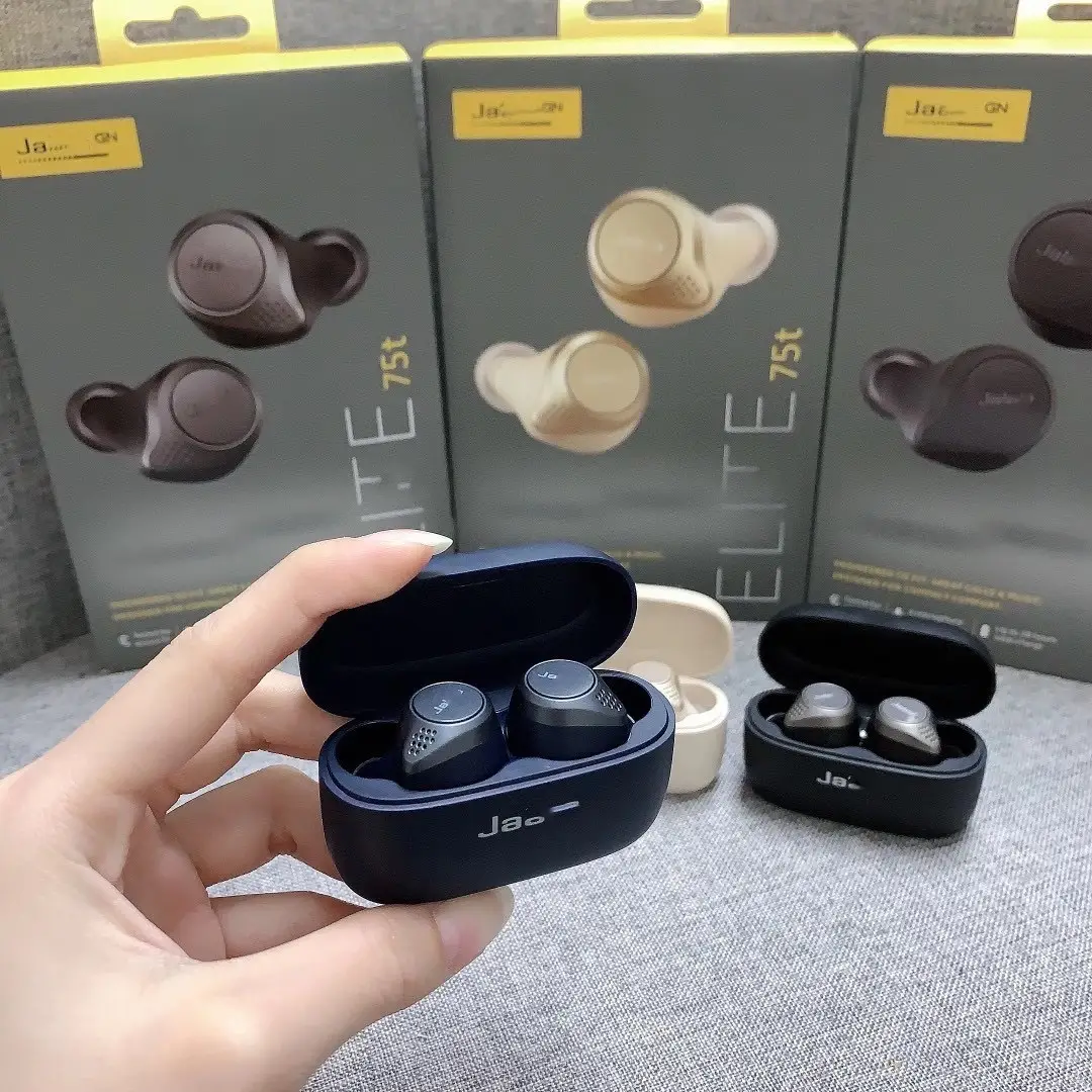 2025 cross-border in stock Elite 75t Bluetooth headset in-ear 5.3 upgraded Bluetooth headset factory outlet