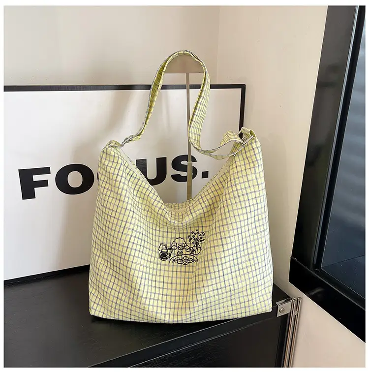Blue Checkered Crossbody Bag for Women 2026 — feature 35