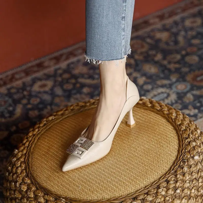 Women French Pointed Toe High Heels 2026 - Image 2