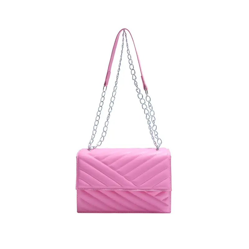 Blue Textured Microphone Bag for Women