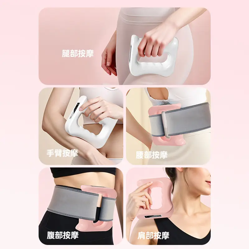 Pink Fat-Burning Massage Belt for Women Men - Image 7
