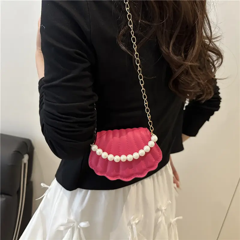 Pearl Chain Crossbody Bag for Women Summer 2025 - Image 8