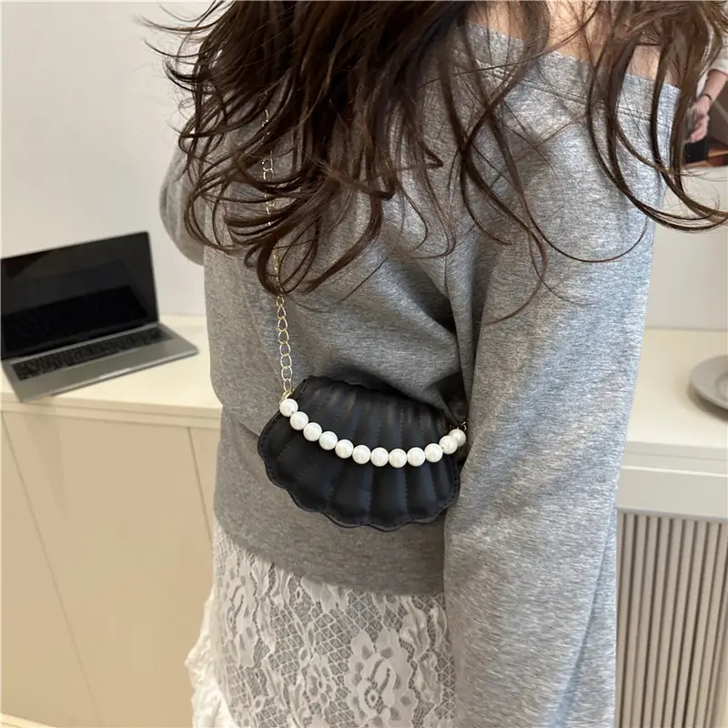 Pearl Chain Crossbody Bag for Women Summer 2025 - Image 9