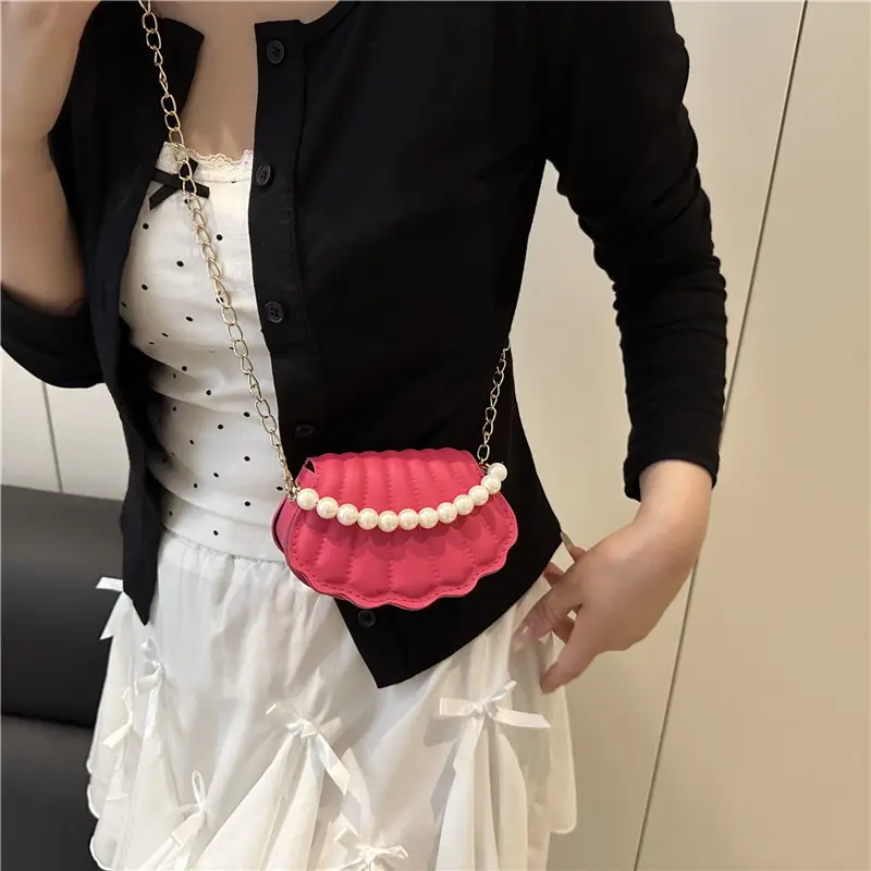 Pearl Chain Crossbody Bag for Women Summer 2025 — feature 10