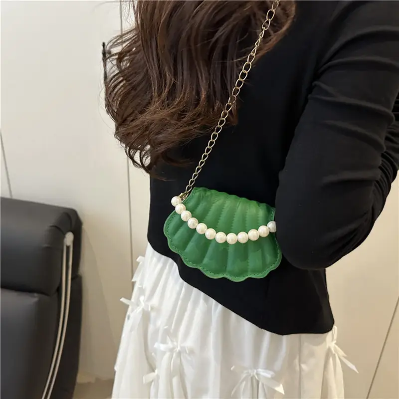 Pearl Chain Crossbody Bag for Women Summer 2025 — feature 9