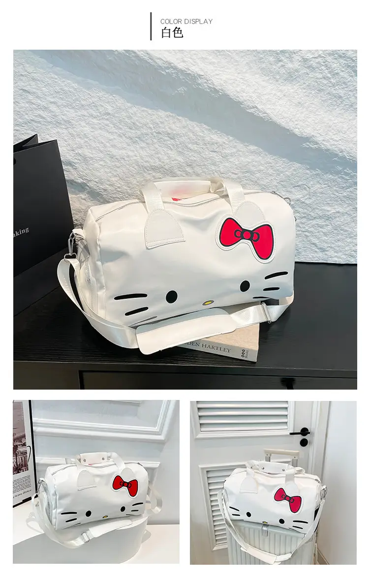 Hellokitty Cartoon Crossbody Bag with Bow — feature 12