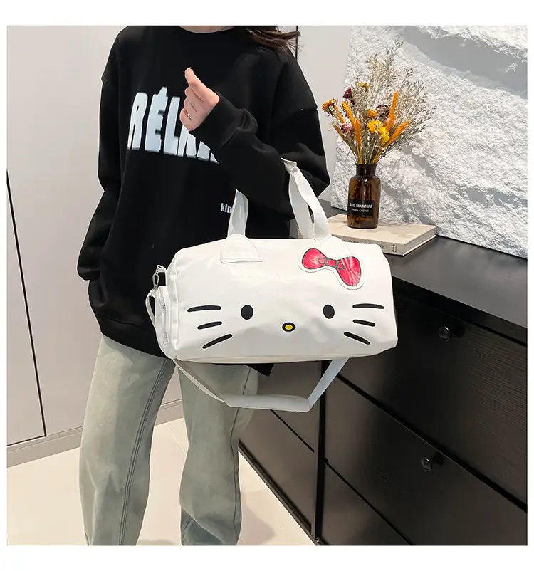 Hellokitty Cartoon Crossbody Bag with Bow — feature 14