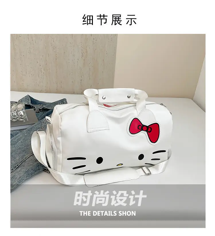 Hellokitty Cartoon Crossbody Bag with Bow — feature 5