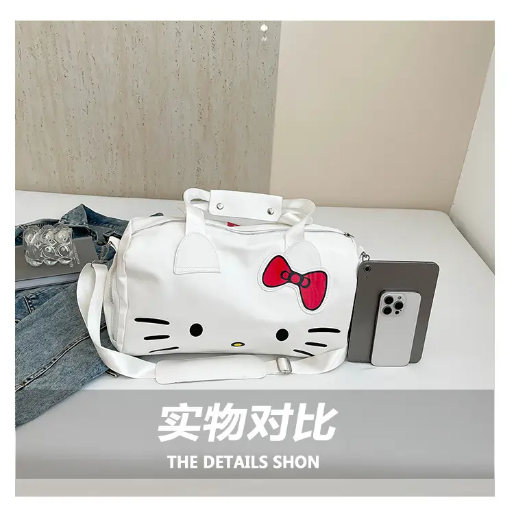 Hellokitty Cartoon Crossbody Bag with Bow — feature 8