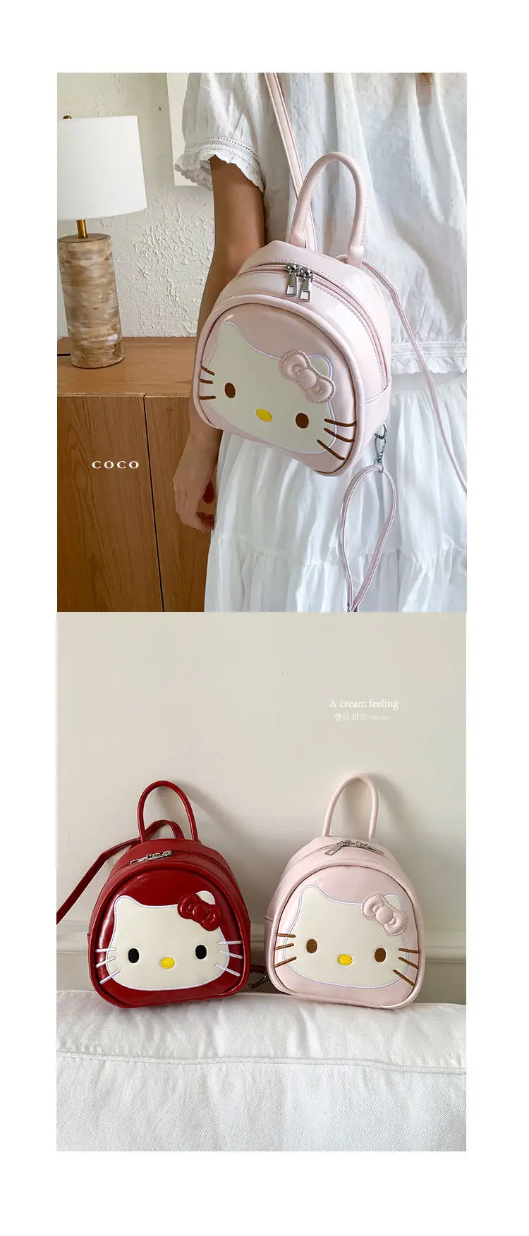 Hello Kitty Red Shoulder Bag for Women — feature 19