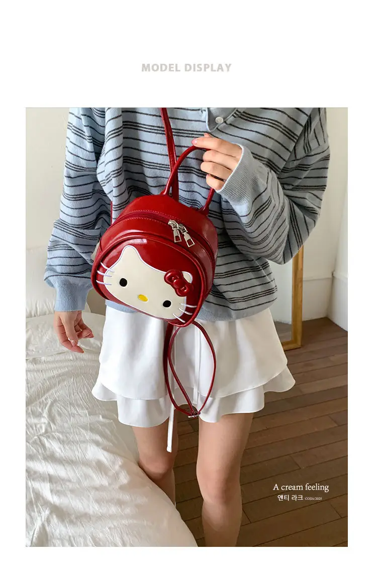 Hello Kitty Red Shoulder Bag for Women — feature 2
