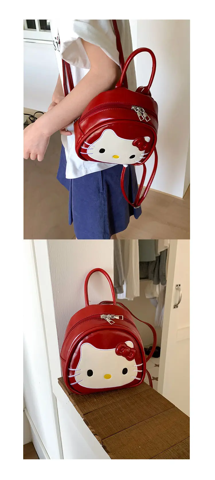 Hello Kitty Red Shoulder Bag for Women — feature 27