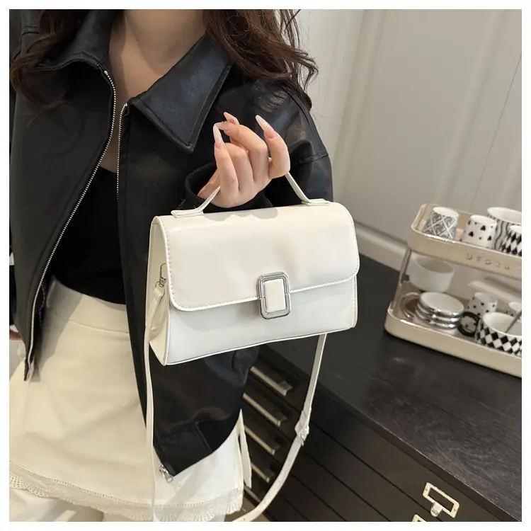 White Korean Style Shoulder Bag for Women — feature 11