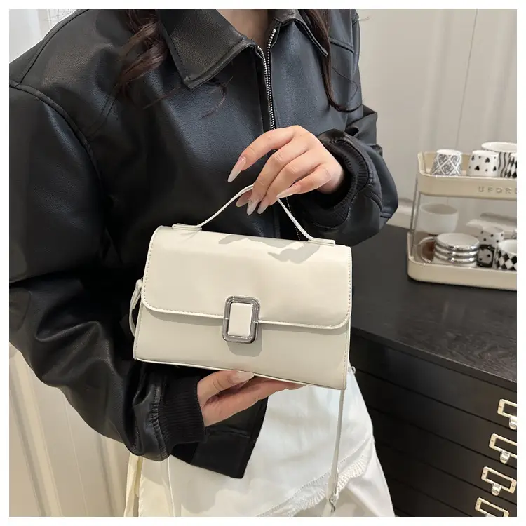 White Korean Style Shoulder Bag for Women — feature 12