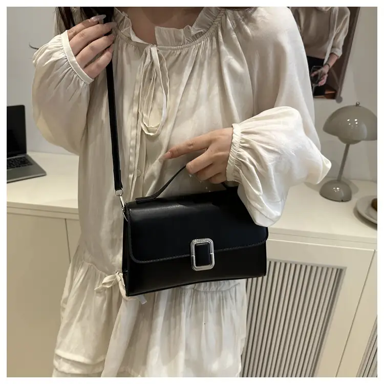 White Korean Style Shoulder Bag for Women — feature 21