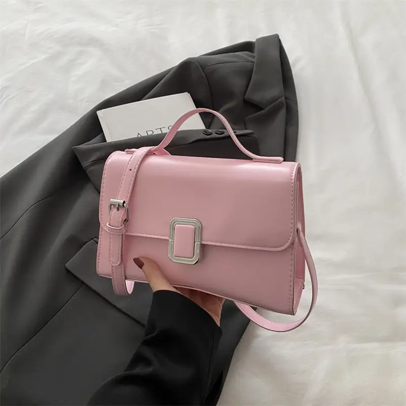 White Korean Style Shoulder Bag for Women - Image 5