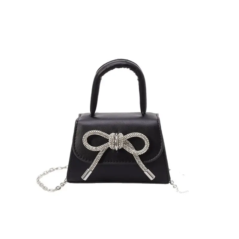 White Bow Chain Shoulder Bag for Women 2025 - Image 9