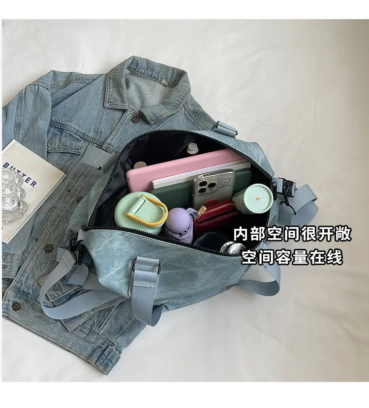 Large Capacity Crossbody Bag for Travel Fitness Casual Fashion — feature 10