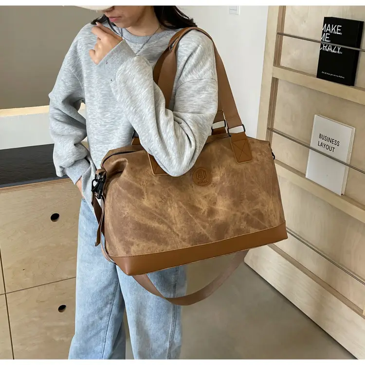 Large Capacity Crossbody Bag for Travel Fitness Casual Fashion — feature 24
