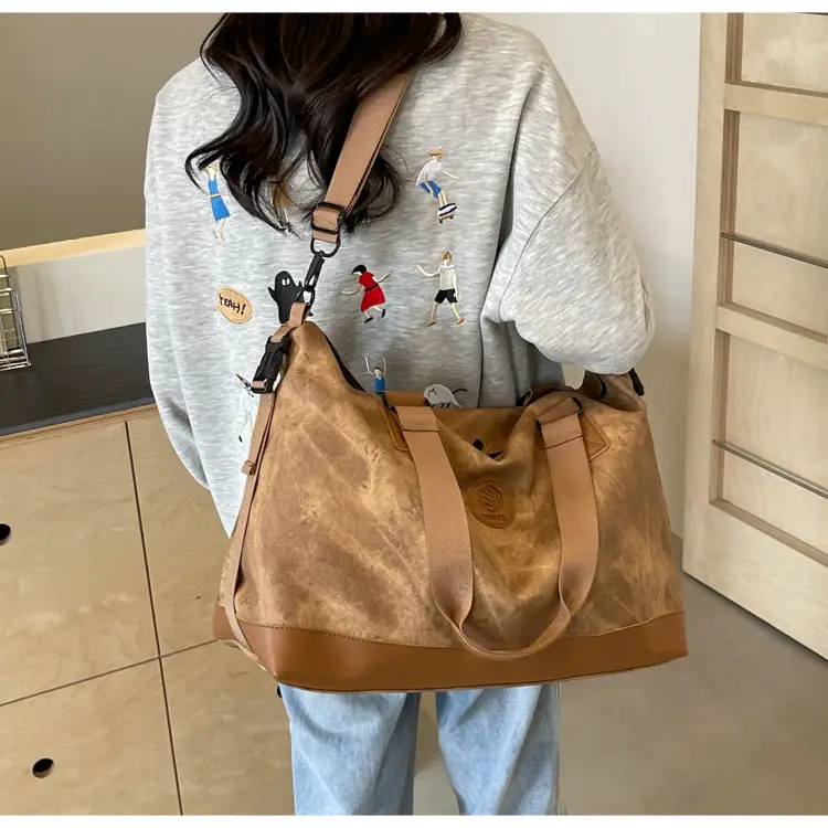 Large Capacity Crossbody Bag for Travel Fitness Casual Fashion — feature 28