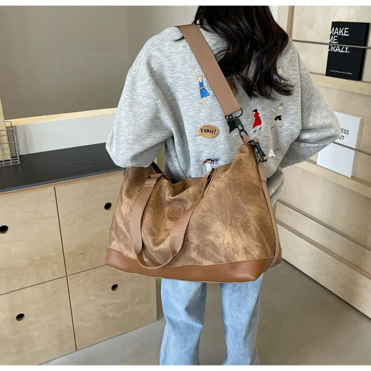 Large Capacity Crossbody Bag for Travel Fitness Casual Fashion — feature 29